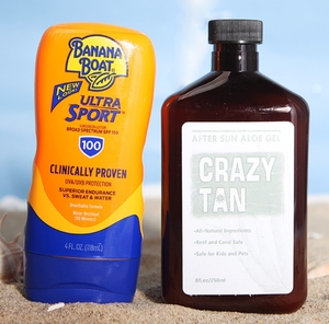 香蕉船banana boat运动防晒霜spf100 ct晒后修复