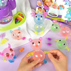 儿童玩具贴粘乐磨法吹泡叠叠粘粘乐百变泡泡粘黏球手工气球球.