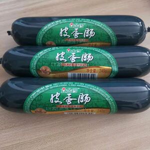 金锣皮蛋肠金锣皮蛋肠240克/根整箱松花蛋凉拌瘦肉粥饭店配菜