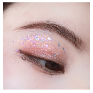 新网红啫喱眼妆眼影亮片闪片女免胶台少膏新s娘写真舞水妆星星