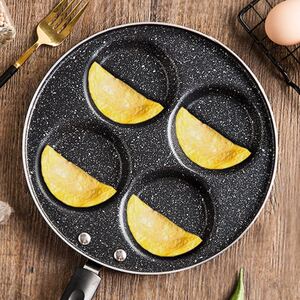 包蛋饺子神器家用做蛋饺器包鸡蛋饺子不粘锅专用煎蛋锅麦饭石四孔