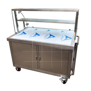 推车摆摊展示柜移动摆t摊车商用e冷藏小型冷锅冰粉串串水果捞0人付款