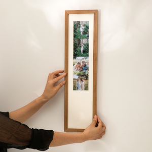 创意实木画框四连组合挂墙情侣礼物儿童照片框洗照片做成相框装裱