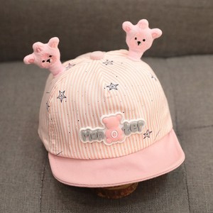 婴儿帽子春季男宝宝男童6-12个月薄款幼儿帽1-2岁女宝宝鸭舌帽夏2