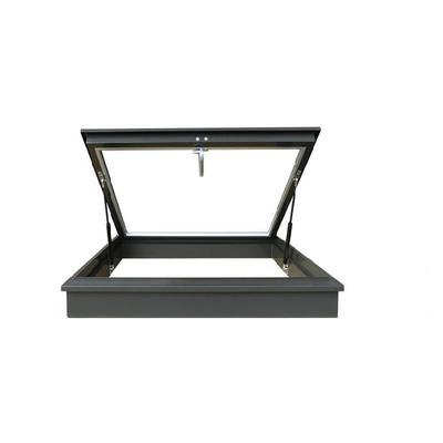 天窗盖板拉手推拉电动a加厚阳光房手拉外开改造开窗防水钢化屋顶