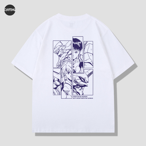 新世纪福音战士eva动漫二次元初号机周边痛衣碇真嗣明日香t恤短袖