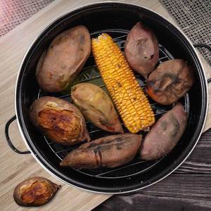 焖蒸煮玉米红薯地瓜器神器烧烤土豆红薯考红薯锅炉子家用蒸汽烤锅