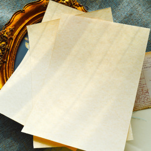 南初文创 95g克达拉斯羊皮纸手帐特种纸艺术纸复古纹路设计用纸