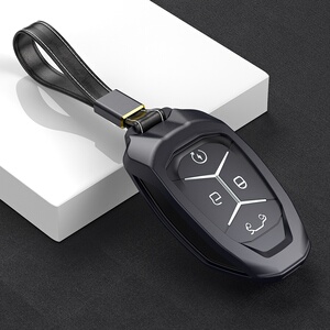 适用于领克钥匙套领客01内饰02装z饰03汽车用品1扣2包3壳配件女