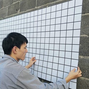 外墙贴室外院子墙面墙贴涂鸦防水防晒户外围墙纸毛坯墙专用贴纸
