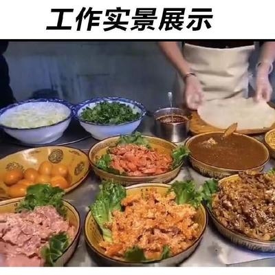 能出摊卤肉卷饼小吃车推车摆不摊锈吃i小钢车卤味.小吃街加厚
