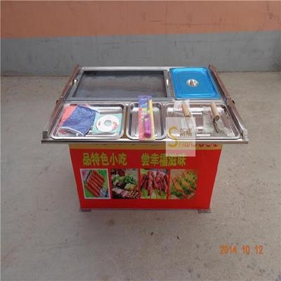 新品锅串串摆f能车多功摊卤食熟菜串串香车子小吃车串串车商用公
