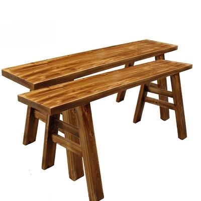 新品鞋木实凳子双k人火锅餐凳休息凳长条宽板凳农家乐大板凳换长