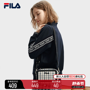 FILA 斐乐官方女包挎包2024春新款时尚休闲随身包包单肩包斜挎包