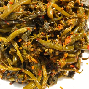 临沧特产油菜花腌菜云南农家腊腌菜咸菜发水泡菜即食淹菜苔下饭菜