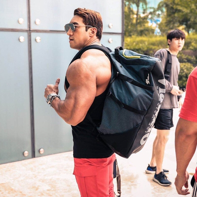 奥赛健型eb双肩包旅z游户外健身背包帆布包大容量黄哲勋限量男女