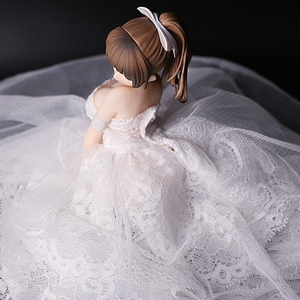 婚纱抚子手办西园寺新娘模型动漫二次元剑道少女跪姿车载机箱摆件
