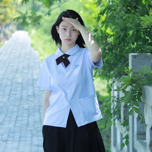 jk制服女学院风衬衫裙子泰国泰式校服娜诺全套高中生毕业班服套装