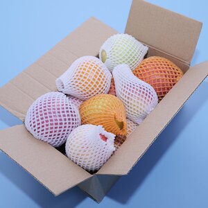 222j2湖北水果泡沫网套网袋保护脐o橙苹果梨草莓网套网兜a.a.