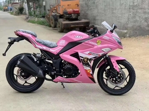 二手川崎小忍者大牛h2雅马哈r35v6双缸400重机地平线趴赛摩托跑车