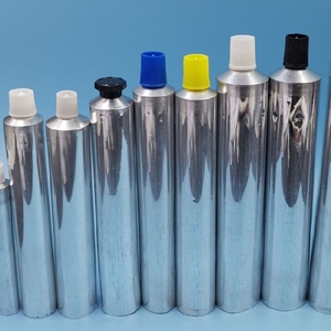 包邮牙膏皮铝皮软管分装胶水油漆颜料化工用金属白色漆装牙膏铝管