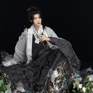 马面裙男汉服原创