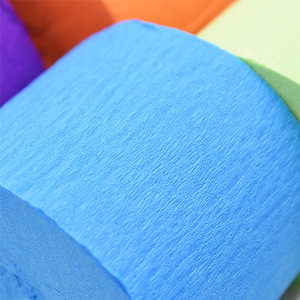 纹米球纸纸带飘皱带纹皱带纸25彩diy纹皱气纹色彩皱彩