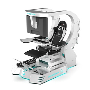 电脑太空舱英格瑞玛游戏懒人家用舒适久坐按摩一体式电竞桌椅座舱