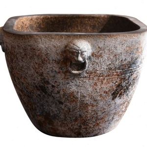 陶瓷特大号缸老式仿古鱼缸粗陶睡莲花坛酒店庭院花盆复古种树大盆