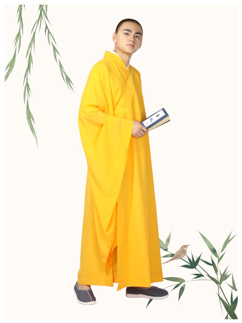 尚远袈裟台湾广袖海青大袖僧人僧服僧衣男女居士服打坐禅修法包邮