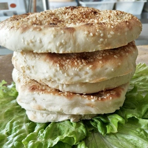 河南商丘特产吊炉烧饼农家纯手工制作大烧饼咸味糕点香酥2-20个