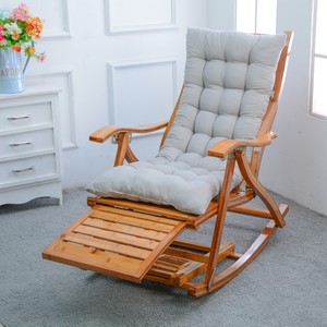 新品藤椅折叠午睡竹人竹原木懒子b凉椅床两用折叠竹睡椅凉爽午休