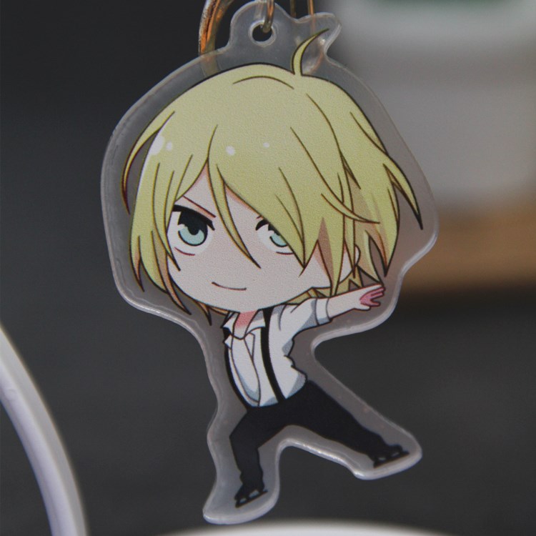 冰上的尤里动漫周边生q胜勇利维钥托尤里书包亚克力挂饰克匙扣挂