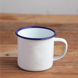 2222盅盅b火锅装菜复古怀旧搪瓷杯餐饮老w式酒北餐具订logo量大a.