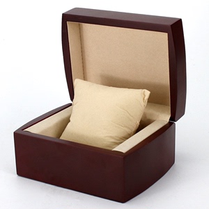 复古实木手表盒子 高端石英表名表盒 翡翠手镯首饰品腕表盒子印字
