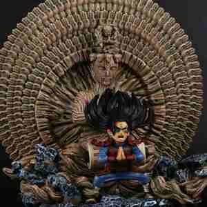 上手办佛以木场景遁大模型佛化千手k初代g上间顶柱真数礼物男14岁