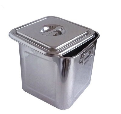 水桶储桶不锈g钢缸特价储米物304桶米双耳方形四方储桶箱带盖