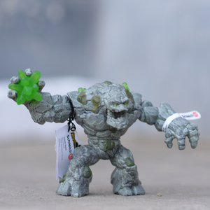 正版德国思乐石怪石头人70141模型玩具摆件魔幻怪兽仿真神话大陆