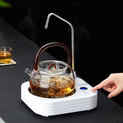 煮茶壶玻璃茶壶烧水茶炉家用抽水全自动小型上水电陶炉功夫泡茶器