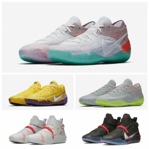 科比12代全明星adnxt ff湖人紫灰红ad nxt 360白彩虹灰绿低帮透气