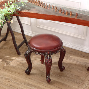 君琴古筝凳子典琴凳古筝圆凳琴凳43公分高n钢式古练中琴凳梳妆凳