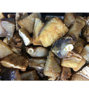 温州 特产温州特产海鲜干货咸鲨鱼干咸鱼块已炒熟开袋即食200克