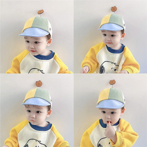 0-3岁2七o八9九6-12个月十5婴儿帽子韩版卡通可爱春夏季宝宝薄款