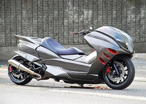 宝马巡航大船250马杰斯特t3t9t10旅行大踏板国四电喷摩托车可上牌