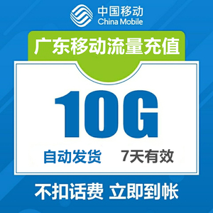 广东移动话费10