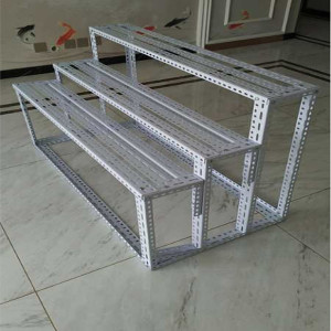 梯形置物架花架阳台多层落地货架角钢角铁水果货架展示架