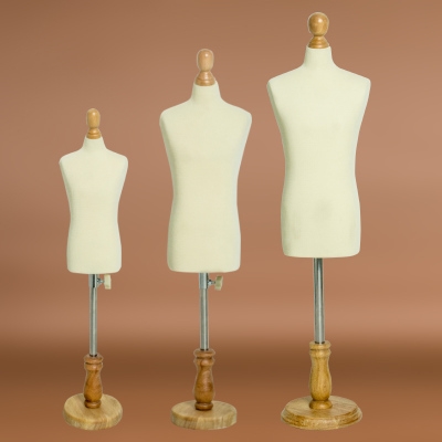 道具裁剪女半模特架假人小型二分标准立裁立体小人台女可制版迷你