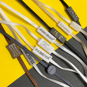 利鑫运数码专营店天猫子弹头棉绳吊牌三股手穿绳吊绳服装辅料衣服