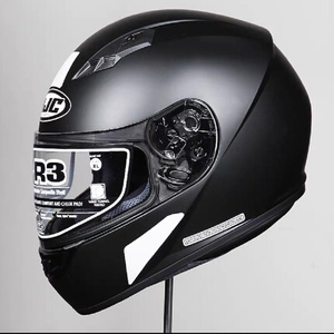 【阿肯moto】hjc摩托车头盔亚版头型全盔跑盔cs-r3赠下巴网