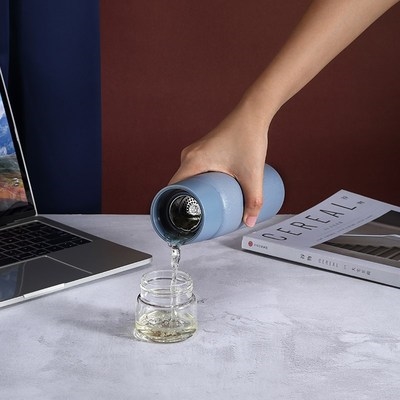 保温杯男便携一杯两用茶水分离水杯子带茶隔过滤网泡茶杯茶叶